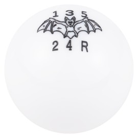 Arenbel 5 Speed Shift Knob Car Gear Lever Ball Shift Stick Racing Handle Fit Most Auto Manual Vehicles