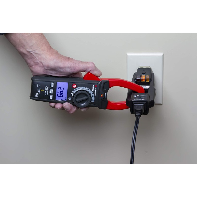 Triplett CM650 True RMS 6000 Count 600A AC/DC Clamp Meter