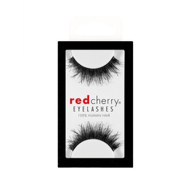 Red Cherry 100% Human Hair Premium False eyelashes #605 - (shorter version of #102) by RED CHERRY