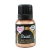 Ready-to-use Metallic Dark Gold 100% Edible Food Paint for Cake