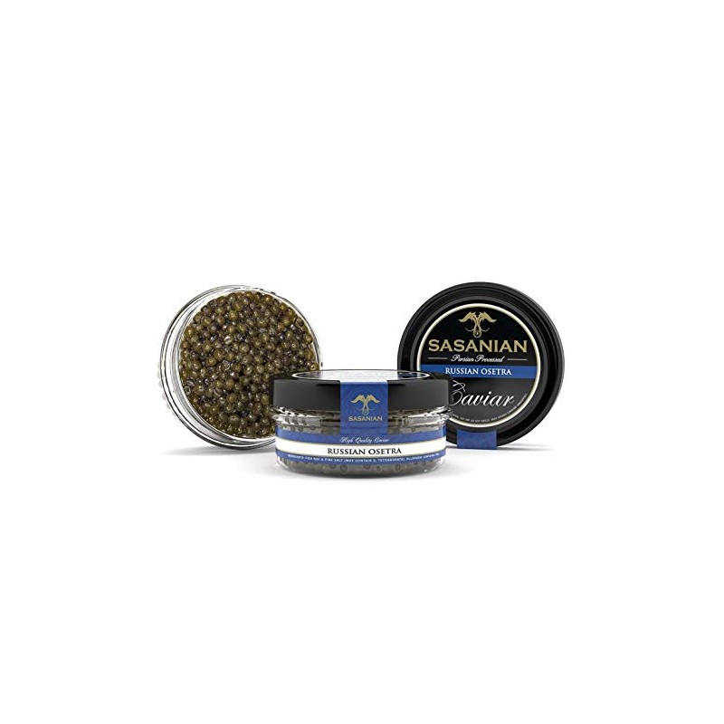 GUARANTEED OVERNIGHT! Fresh Russian Osetra Farmed Sturgeon Caviar - 1
