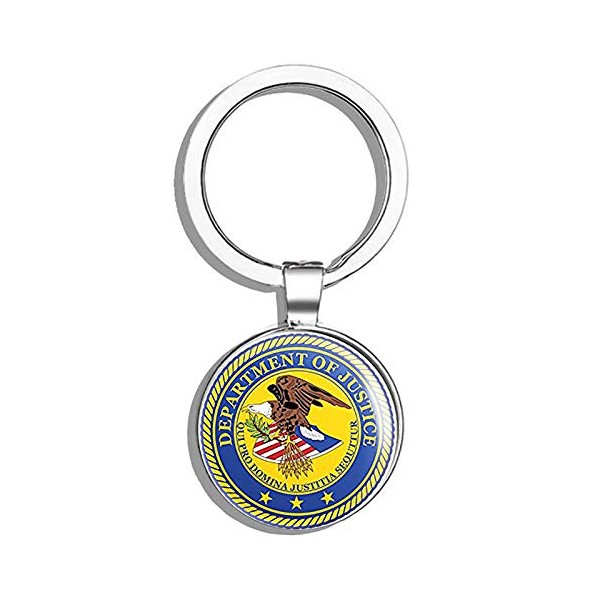 HJ Media Round DEPT of Justice Seal (Department Logo doj