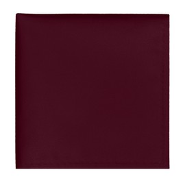 BEWDIO Solid Pocket Squares for Men, Satin Wine Handkerchiefs for Men Wedding Party (62-08L)