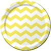 Mimosa Chevron Stripe 9" Lunch/Dinner Plates (8 ct)