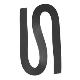 PATIKIL Quilling Strips Paper 120pcs 1/8"(3mm) 54cm Origami Paper Quilling Strip for Art DIY Hand Craft Christmas Black