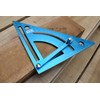 OX Tools Pro Adjustable Aluminium Roofing Rafter Square, Metric -