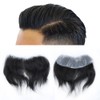Invisible Mens Receding Hairline Wig Mens Hairline Toupee Human Hair
