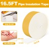 DEMEDO Pipe Insulation Tape, Pipe Wrap Insulation Foam Tape Self