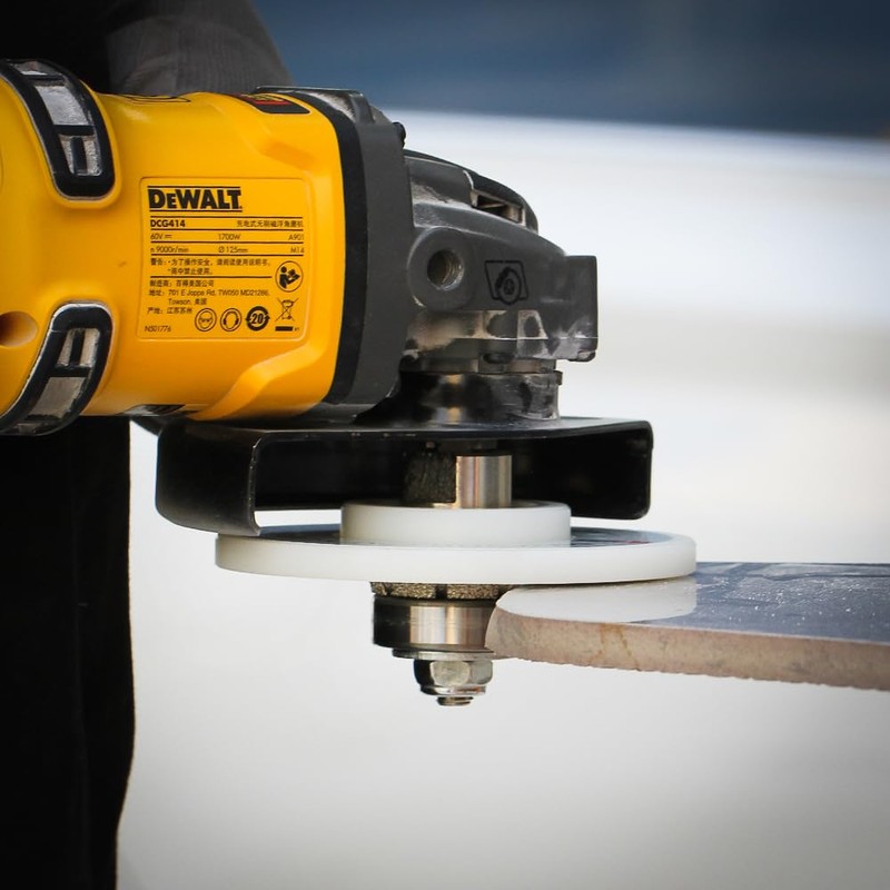 Diamond Hand Profiler/Router Bit White Nylon Cover Granite Worktop Full