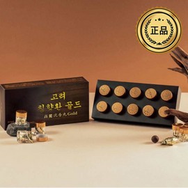 Goryeo Agarwood Pills Gold 37.5g (3.75g x 10 pills) Fermented Agarwood to replenish energy in old age / 고려 침향환 골드 37.5g (3.75g x 10환) 발효 침향 노년 기력 보충