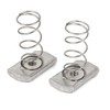 uxcell M6 304 Stainless Steel Strut Spring Channel Nuts 10