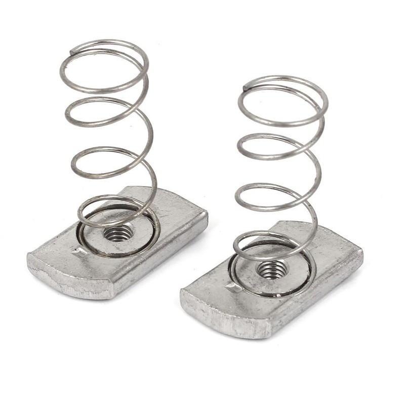 uxcell M6 304 Stainless Steel Strut Spring Channel Nuts 10
