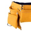 OFKP Children's Leather Tool Pouch, Kids Leather Working Tool Bag
