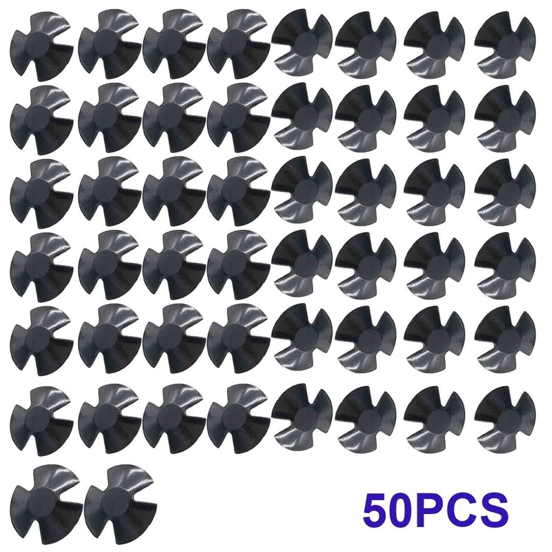 50pcs Hood Insulation Retainer Clips with 1pc Fastener Remover -