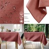 Filumi Tablecloth 140 x 220 cm Oval Dusky Pink Washable