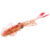WOWOWO Sea Fishing Bionic Squid Bait with Ear-Thin Fins Soft