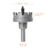 Jerax tools Tungsten Carbide Tipped Hole Cutter, 1-3/4 inch TCT