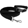 Furwear Mesh Dog Collar & Lead Set Black - Large,
