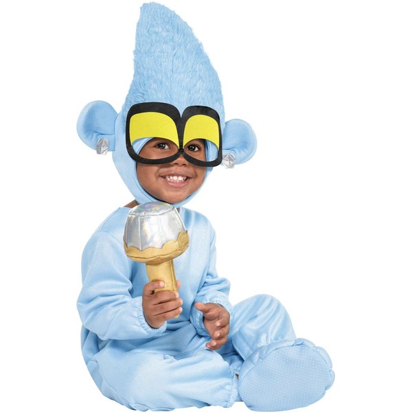 Party City Tiny Diamond Halloween Costume for Babies, Trolls World Tour, 12-24 Months, Includes Hood, Booties, Rattle