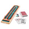 Cardinal Tabla Plegable de Madera Maciza con Cartas de Juego