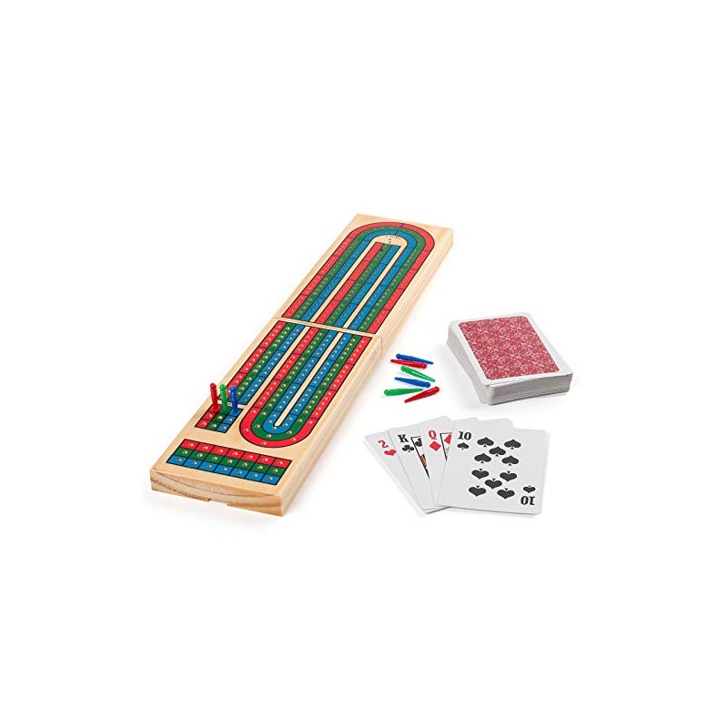 Cardinal Tabla Plegable de Madera Maciza con Cartas de Juego