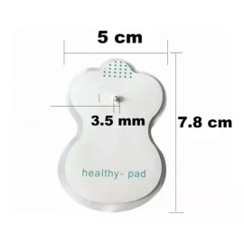 Smart Choice 10 Electrodos Parches Repuesto Electroestimulador Tens Ems