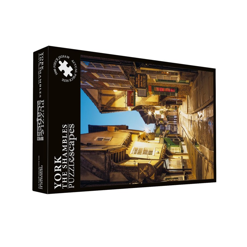 PuzzlEscapes 'The Shambles in York' 1000 Piece | Great British