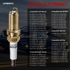 GPMMWPG Iridium Spark Plug 4469, LFR5AIX-11 Compatible with Altima Sentra