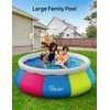 EVAJOY 10ft x 30in Above Ground Swimming Pool - Easy