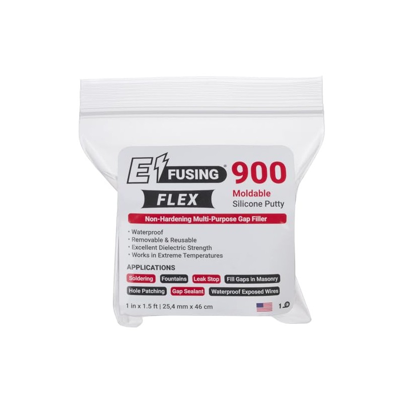 E/FUSING 900 Flex Moldable Silicone Putty (Grey)