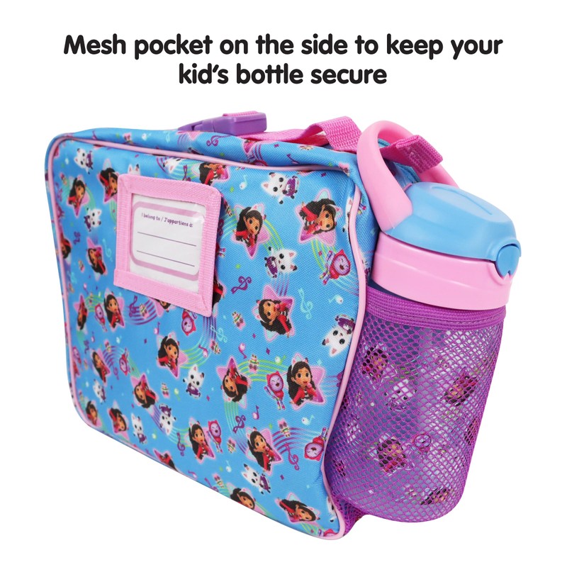 Gabby Dollhouse Lunch Bag with Clip