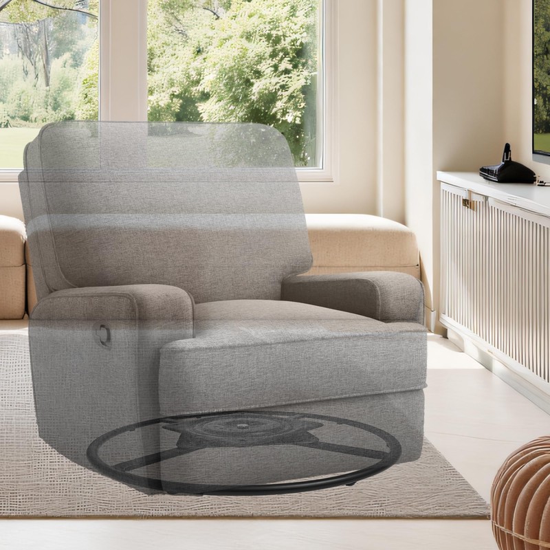 Racfenick Recliner Swivel Ring Base Replacement with Plate,Heavy Duty Furnitures