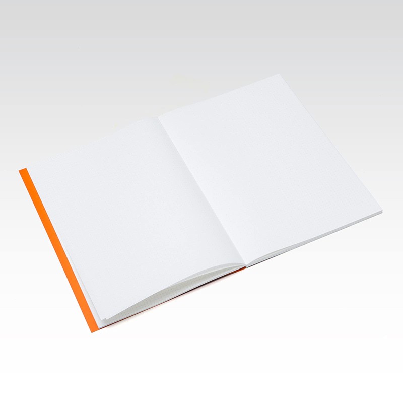 Fabriano EcoQua Dot Grid Note Pad, Large, Glue-Bound, 90 Sheets,