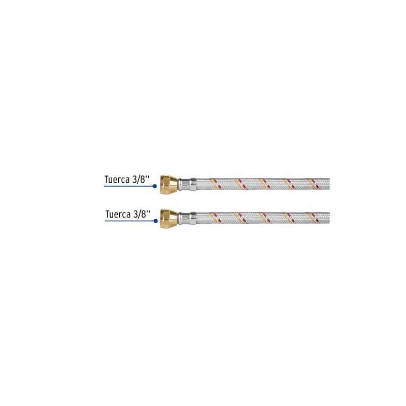 Pretul FGA-06P, Manguera flexible de 60cm para gas, trenzado aluminio