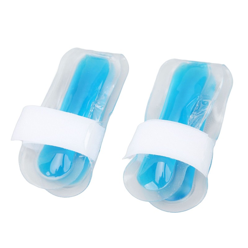2pcs Finger Hot Cold Pack Quick Cold Reusable Gel Pack