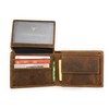 Lemasi Genuine Leather Wallet with RFID Protection Hunter Leather Wallet