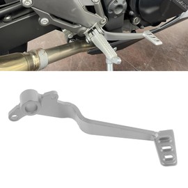 PIKPOP Rear Brake Lever Foot Pedal Motorcycle Accessories Replacement for Kawasaki Ninja 300 Z300 Ninja 250 Z250 2013-2018(Silver)