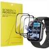 Blueshaweu Screen Protector Compatible with Tozo S6 Smartwatch 1.85 Inches,