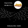TRIWONDER Reflective Camping Rope 4mm Paracord Rope Nylon Rope Cord