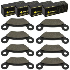 Caltric Rear Brake Pads For John Deere 4x2 4x4 Gator Hpx Diesel  AM141182