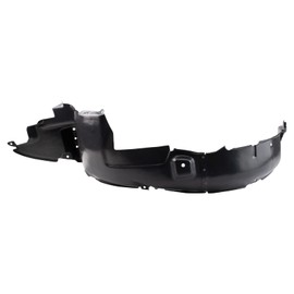 TRQ TRQ Front Left Inner Fender Liner Black Drivers Side Compatible with 2003-2004 Hyundai Tiburon HY1248110