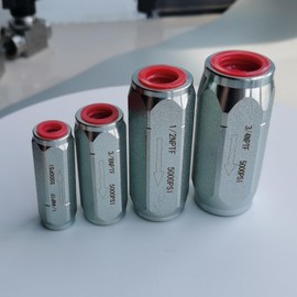 YACO INDUSTRY Hydraulic Oil cylinder check valve 1/4"" NPTF 5000PSI steel,precision machining, actuator pump Non-return single way valve