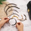 sourcing map 5 Pcs Metal Purse Frame, 10.5cm/4.1" Retro Arch