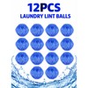12 pcs Reusable Pet Hair Remover Laundry Balls for Washing