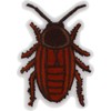 Cockroach Iron on Patch