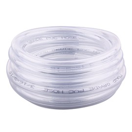 DERNORD PVC Tubing 3/16"ID X 5/16"OD Flexible Clear Vinyl Hose 10 Feet for Food Grade