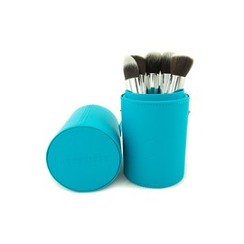 Moonriver Beauty 5 Piece Kabuki Makeup Brush Kit with Premium Makeup Case