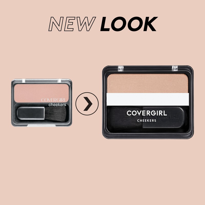 COVERGIRL - Cheekers Blush, Soft, blendable, lightweight formula, easy &