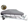 SBU Grey Boat Cover Compatible for BAYLINER 192 Cuddy Cabin