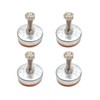 Leveling Feet,4-Pack,Susenya Leg Leveler 2.4" Base,M12 Thread,780 Lb Capacity for